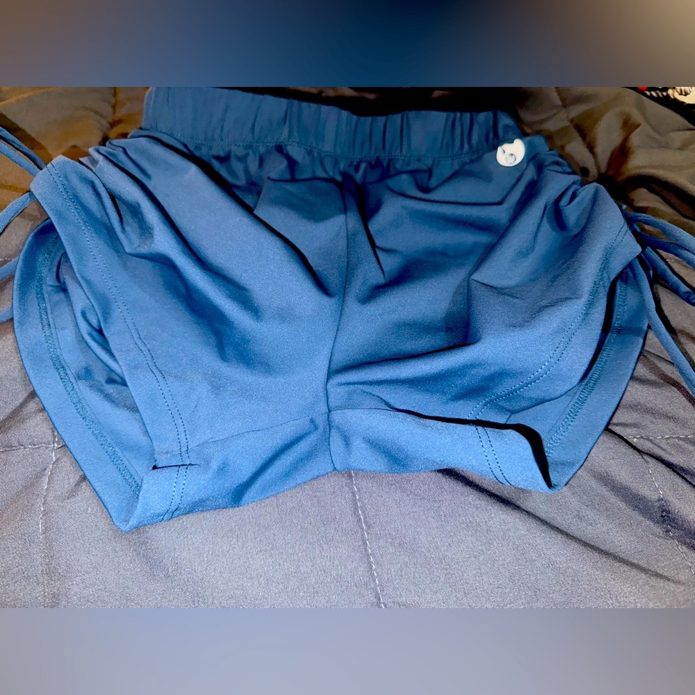Blue Athletic Shorts WERK